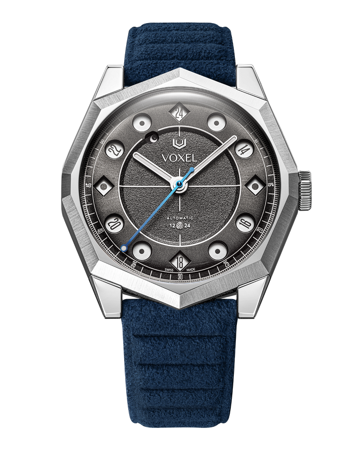 MERIDION Noir — Alcantara® Marine, 24H