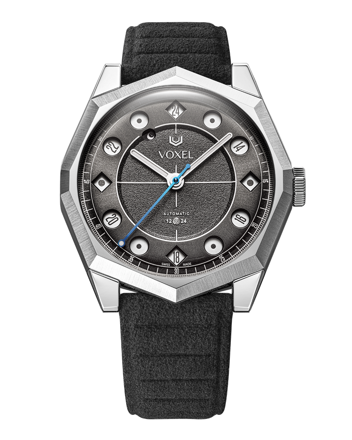 MERIDION Noir — Alcantara® noir, 24H