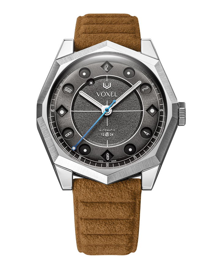 MERIDION Noir — Alcantara® Chocolat, 12h