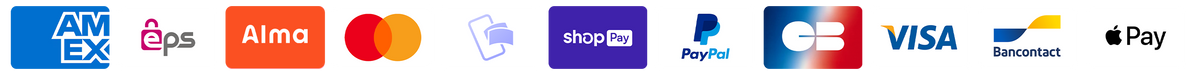 Accepted payment methods